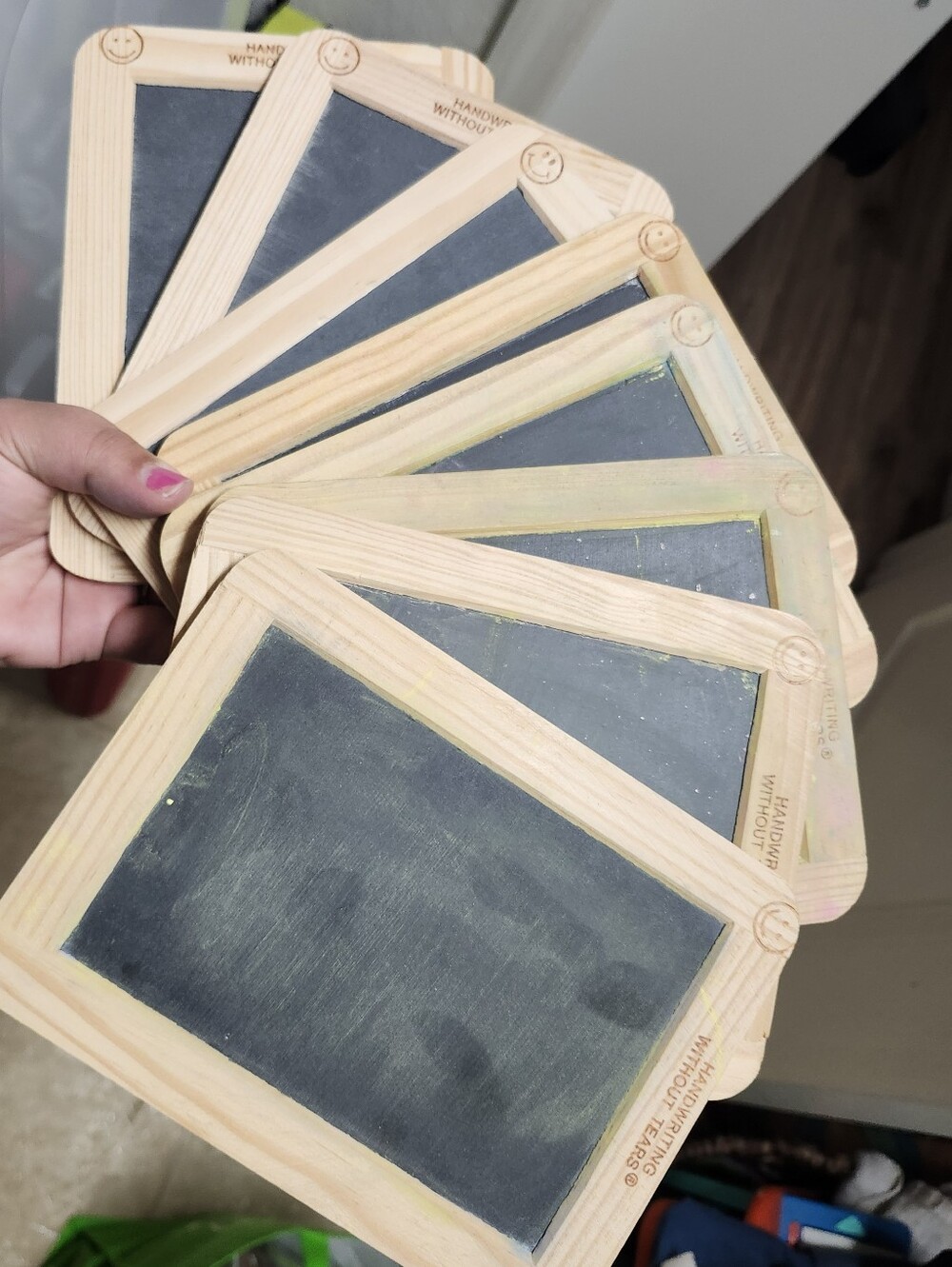 Wood-Framed Mini Chalkboards Handwrting Without Tears